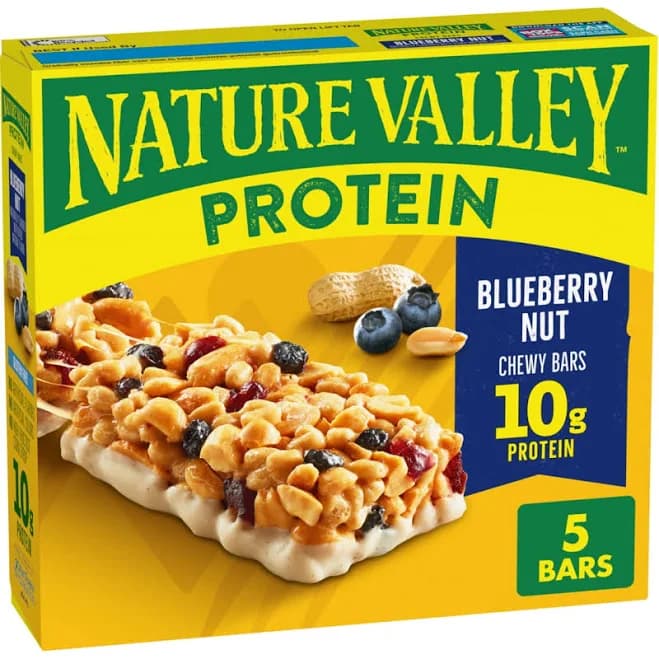 Nature Valley Chewy Bars Protein Blueberry Nut