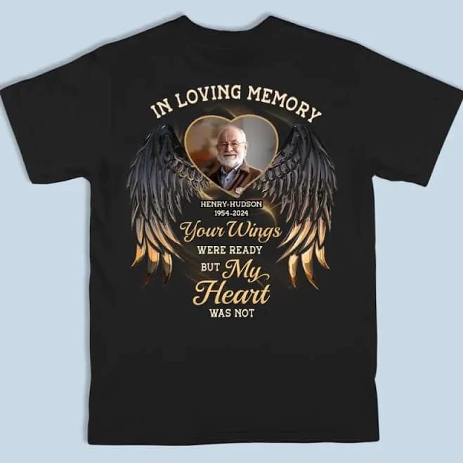 Custom Photo in Loving Memory T-Shirt, Hoodie, Sweatshirt