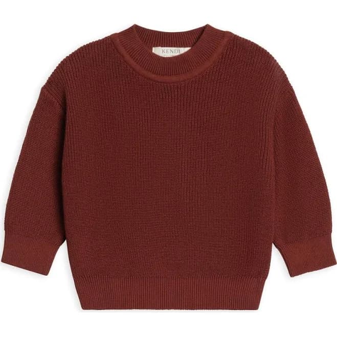 Organic Cotton Knit Sweater