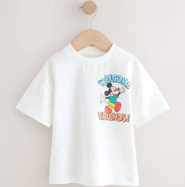 Mickey Mouse Boys' Printed Short Sleeve T-Shirt