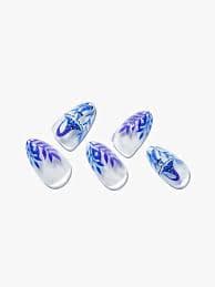 Miracle Mushroom|manicure|mushroom|leaf|colourful|transparent|fine glitter|almond|short|nature|daily – AUGLAMERMAID