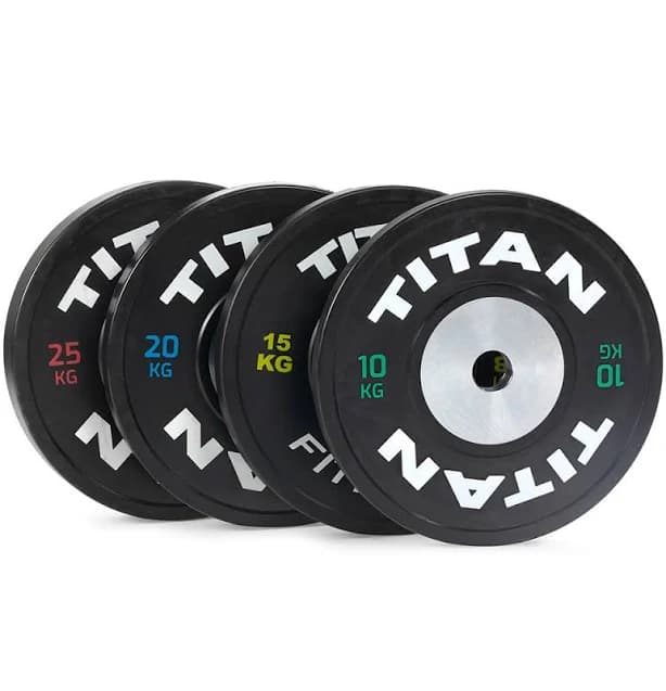 Titan Elite Olympic Bumper Plates