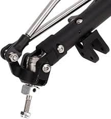 Amazon.com: 1/10 RC Front Axle Aluminum Alloy Diamond Shaped for Axial Wraith 90018 90020 90045 RR10 90048 90053 RC Vehicle Crawler Accessories (Black) : Toys & Games