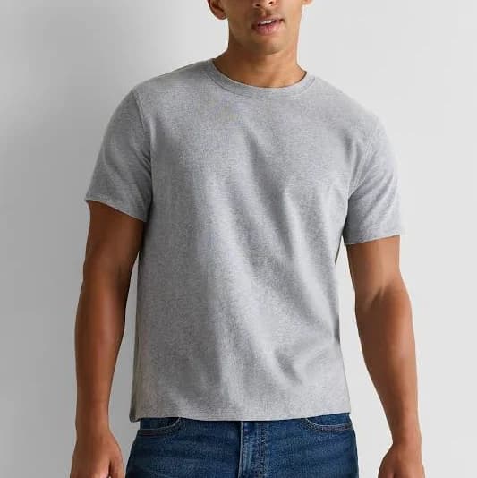 Quince Men's Organic Cotton Slub Crewneck T-Shirt
