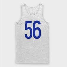 56 Luffy One Piece Cosplay Tank Top
