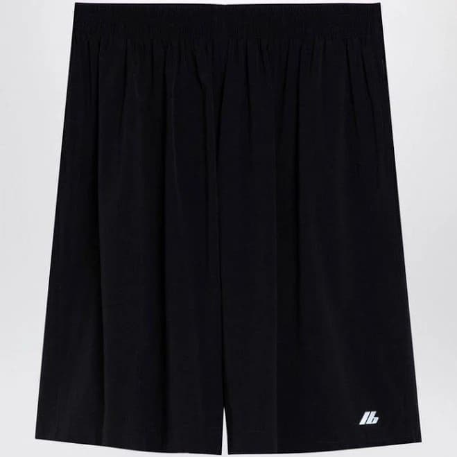 Balenciaga Men's Sporty B Basketball Shorts