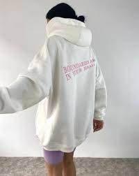 Oversize Vintage Hoodie, Embroidered Logo Sweatshirt, Handmade Sweatshirt - Etsy