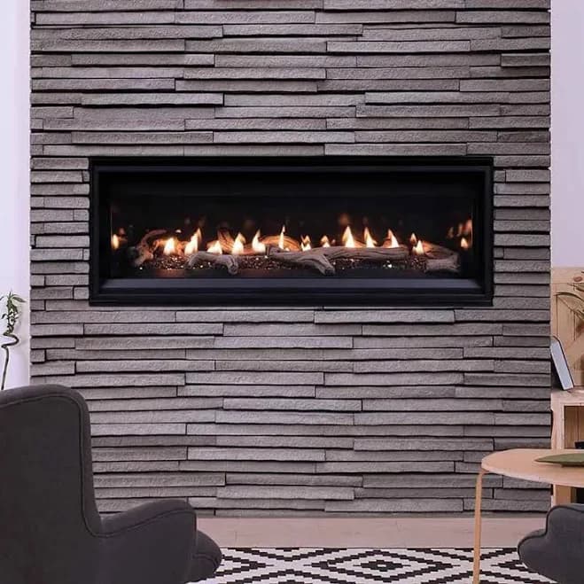 Superior Merit Series 55" Contemporary Linear Direct Vent Gas Fireplace