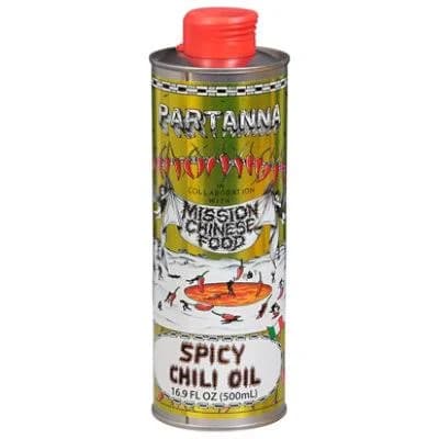 Partanna Chili Oil Spicy 16.9 fl oz