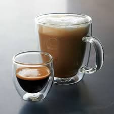 Bodum Pavina 2.5-oz. Double Wall Espresso Cup + Reviews | Crate & Barrel