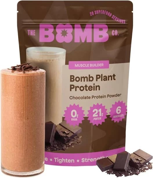 The Bomb Co. Bomb Plant Protein, Protein Powder With Protein, Ino