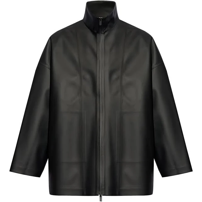 FEAR OF GOD High-Neck Faux-Leather Jacket