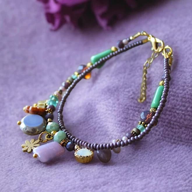 Boho Beaded Bracelet