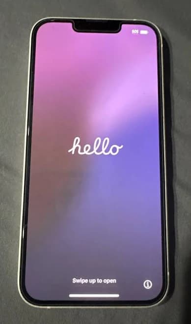 Apple Iphone 13. Starlight/white 128gb. Verizon. Read Description.