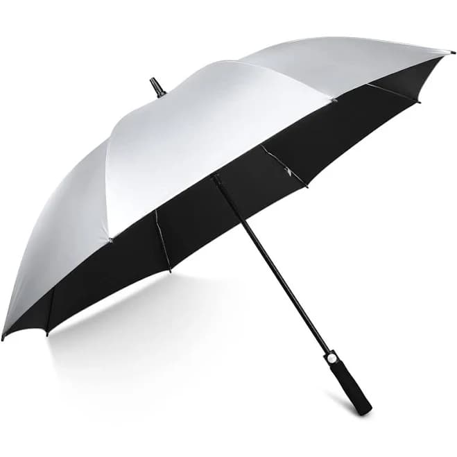 G4Free 54/62 inch Windproof UV Protection Extra Large Auto Stick Long Umbrella