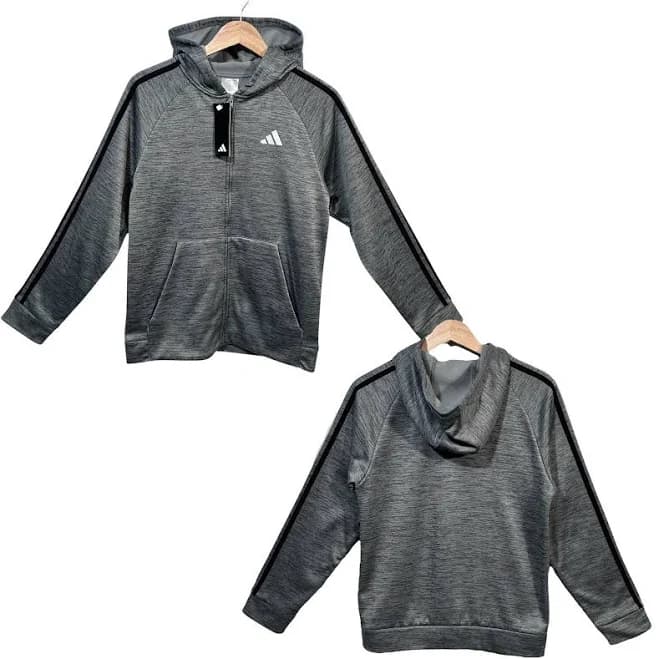 Boys 8-20 adidas Game & Go Hooded Jacket in Regular & Husky