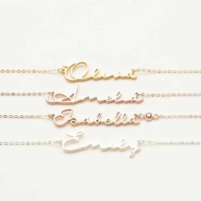 Personalized Nameplate Necklace