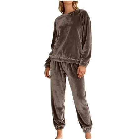 Women's Velvet Velour Pajama Set
