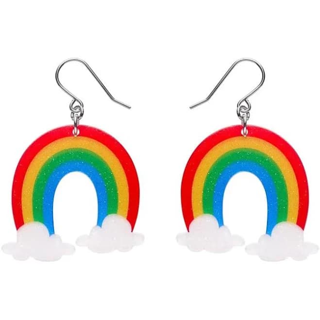 Collectif Women's Rainbow Drop Earrings