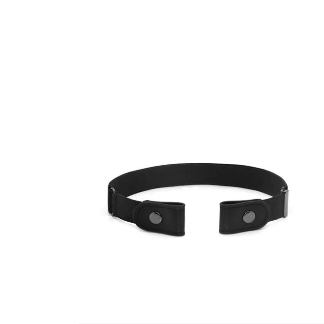 MAGIK US 2 Pack Adjustable Invisible Buckle Free Elastic Belt