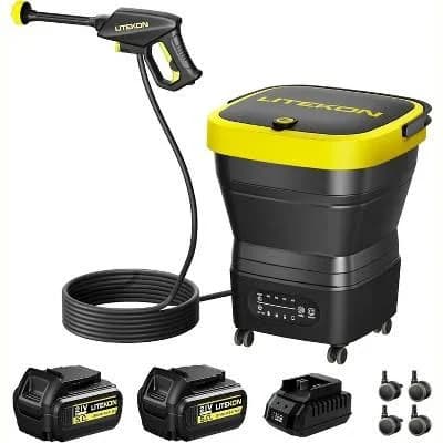 LITEKON Cordless Portable Pressure Washer