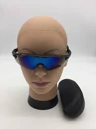 Oakley Wrap Active Black Trendy Sunglasses Mirrored Lens