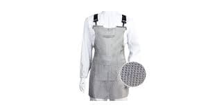 Amazon.com: Cut Resistant Apron in 316 Stainless Steel. Heavy Duty Mesh Metal Safety Work Apron with Adjustable Shoulder Straps (Size : 55x80cm/21.65x31.49in) : Tools & Home Improvement