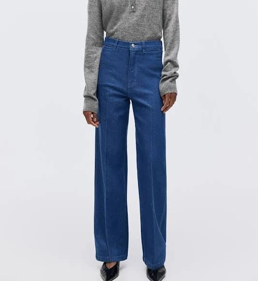 H&M Ladies Straight High Jeans