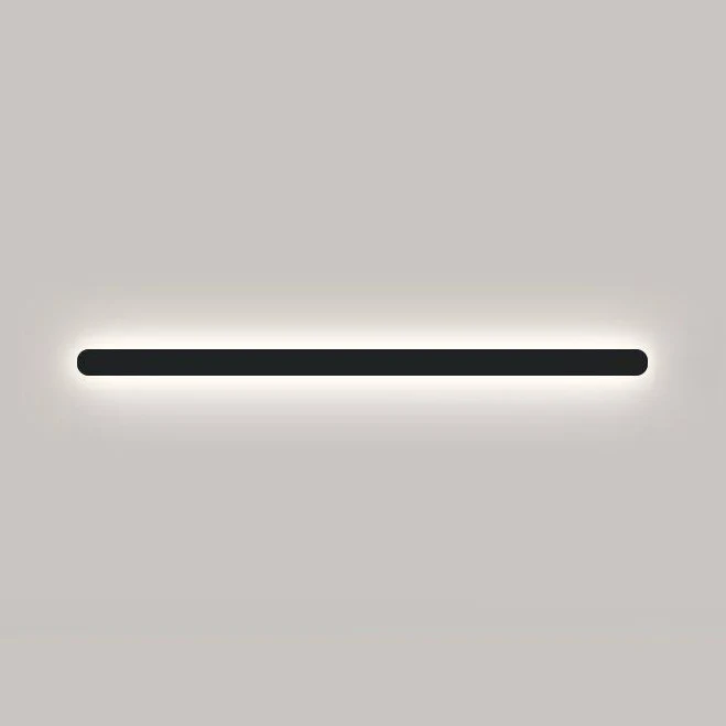 Black Metal Wall Sconce Up & Down Lucite Shade in Chalk