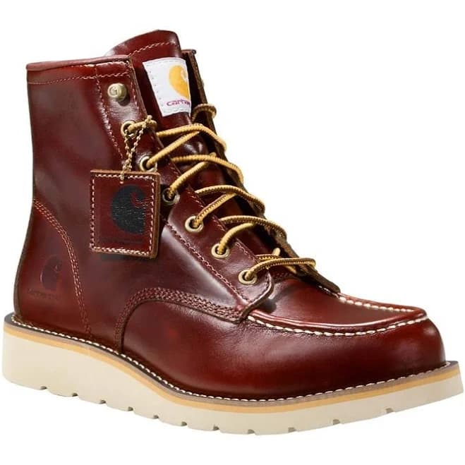Carhartt Men's 6" Moc Toe Wedge Waterproof Boots