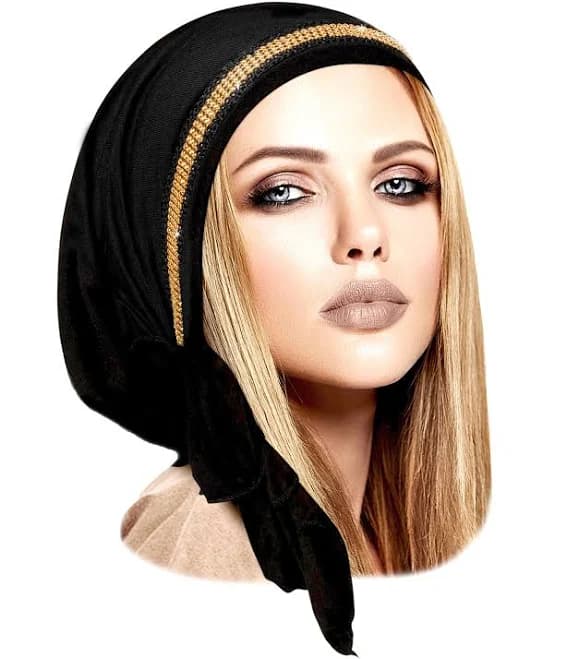 ShariRose Sparkly Metal Headscarf