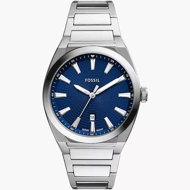 Fossil Men's Everett Stainless Steel Quartz Watch