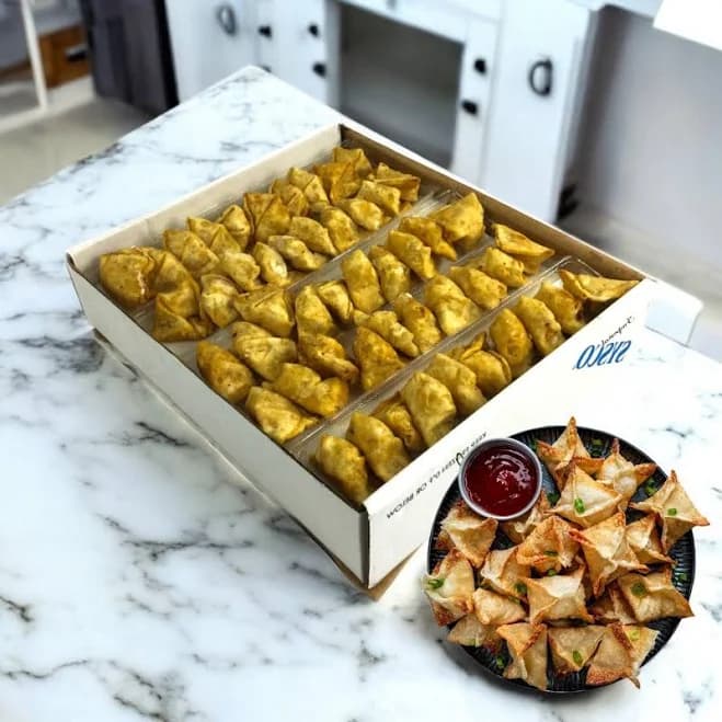 Crab Rangoon-Sysco Appetizer -100 Count-1 Case