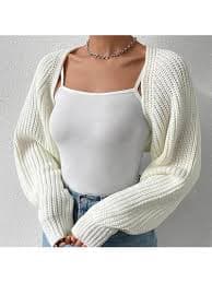 Womens Sweaters Cardigans, Bolero Shrugs for Women Open Front Knit Top Bolero Sweater for Women Shawl Tops - Walmart.com