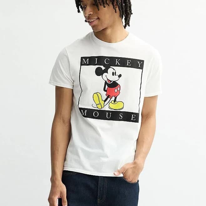 Disney Men's Mickey Mouse Graphic Tee