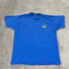 Vintage Shirt Mens Extra Large Blue World Carp Academy Graphic Tee USA 1995 90s | eBay