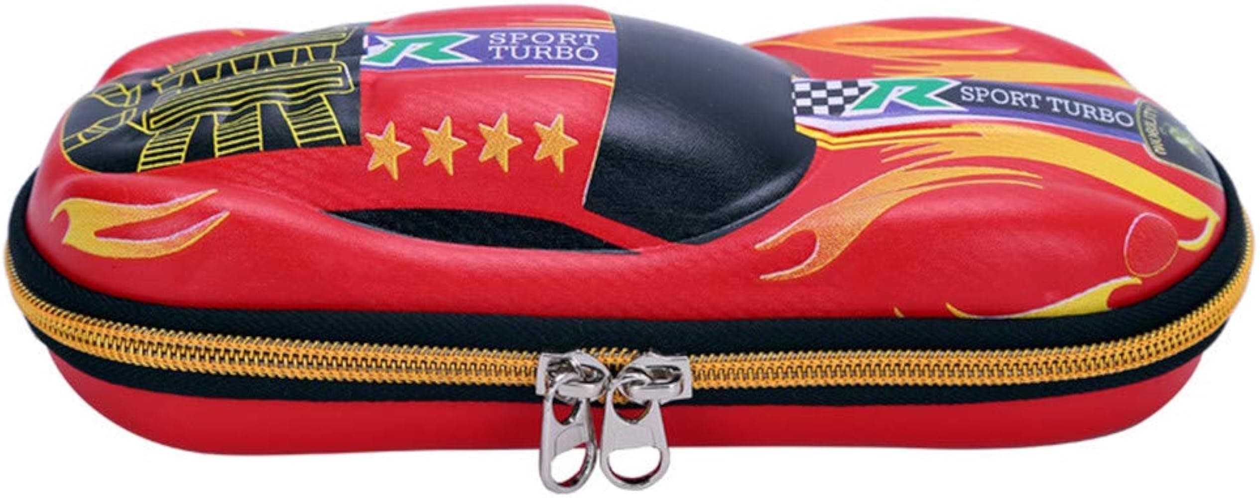 Amazon.com : UROVO Pencil Case Large Capacity with Compartments Tank Pen Pouch Holder Waterproof EVA Organizer Stationery Box Red Supercar : Office Products