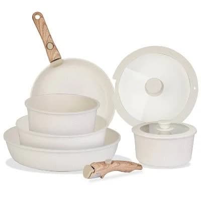 9pcs Nonstick Cookware Set