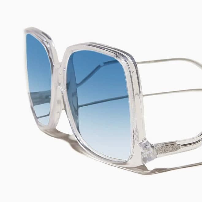 Granny-Chic Polarized Oversized Sunglass