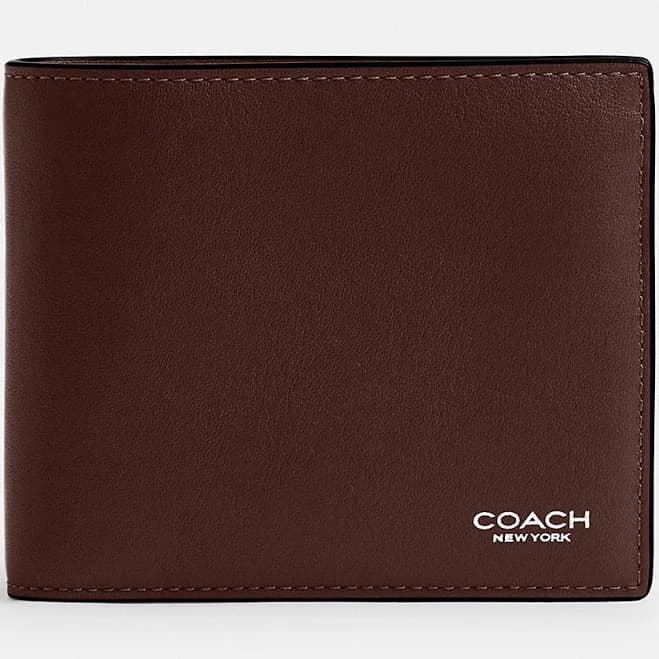 Coach Men's 3-In-1 Leather Wallet