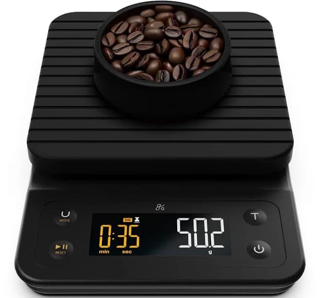 Greater Goods Digital Coffee Scale with Timer