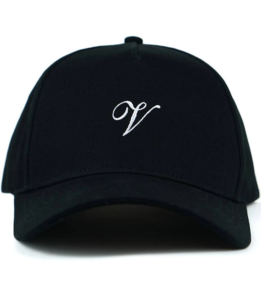 V Script Logo Hat