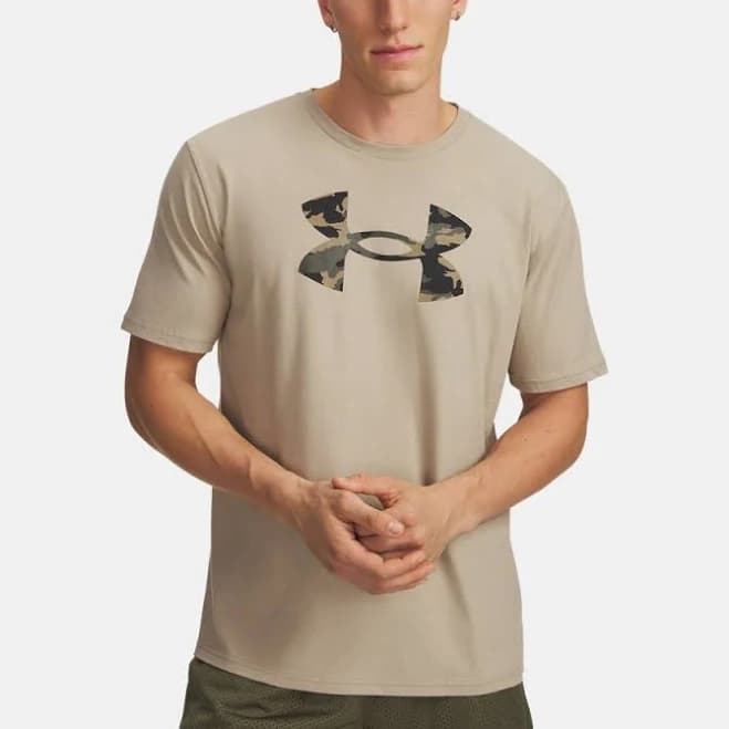 Under Armour Men's Camo Logo Short Sleeve Tee