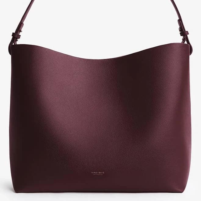 Mina Baie Harlow Leather Midi