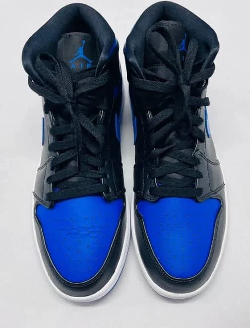 Nike Air Jordan 1 Mid Royal Blue Black White1