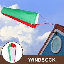 Worgeous Outdoor Windsock for Garden Decoration Made of Oxford Cloth Assorted Color Indicates Wind Direction and Strength - Walmart.com