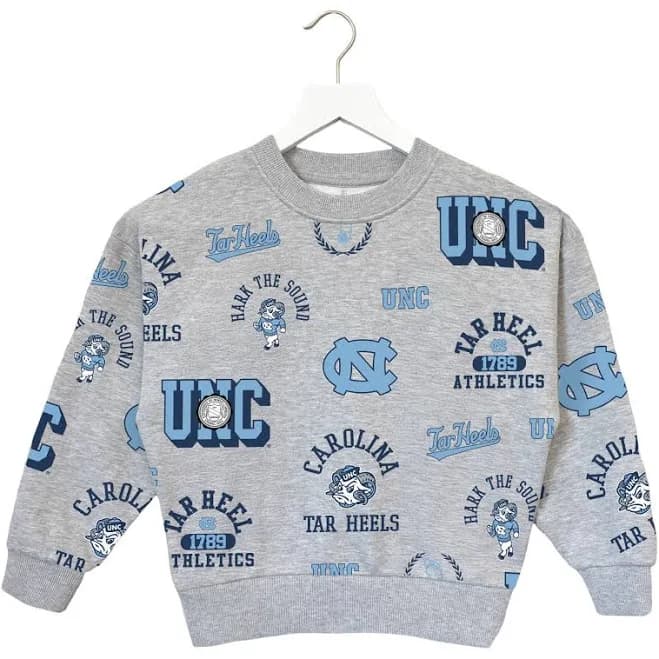 Gameday Couture Girls Youth North Carolina Tar Heels Sweatshirt