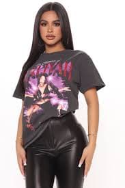 Aaliyah Love Top - Black | Fashion Nova