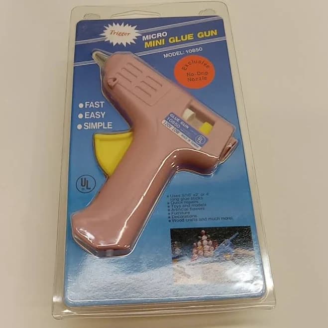 Vintage Trigger Micro Mini Glue Gun Model 10850 Pink Craft Sealed