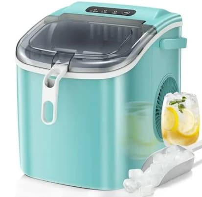 Antarctic Star 26 lb. Daily Production Bullet Ice Portable Ice Maker